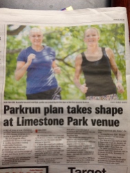 Press release for Ipswich QLD parkrun. Working on this project was my "job" while not working through treatment.